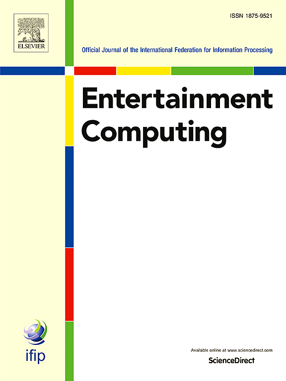 Go to journal home page - Entertainment Computing